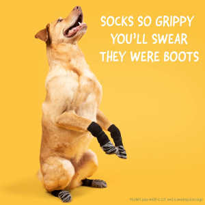 DOK TigerToes Premium Non-Slip Dog Socks