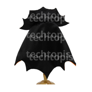 Halloween Cat Vampire Cloak Costume