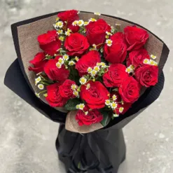 Passion's Embrace Rose Bouquet