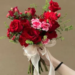 Scarlet Love Bridal Bouquet